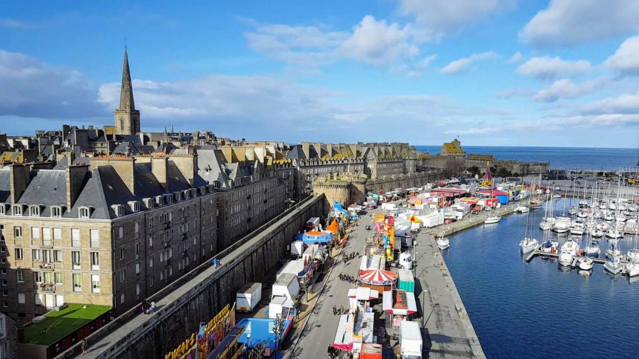 Le Nautilus, Saint Malo, Les Bas Sablons Apartment Bagian luar foto