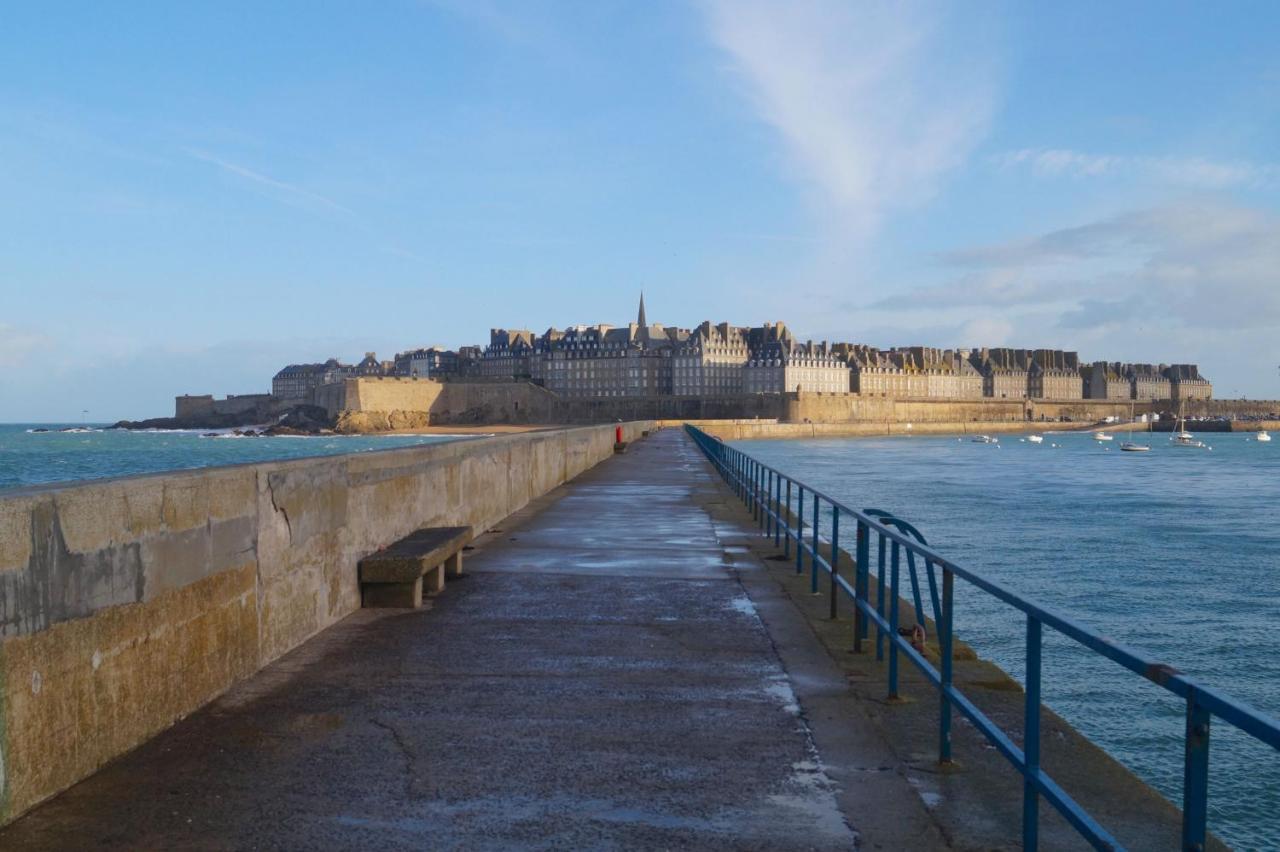 Le Nautilus, Saint Malo, Les Bas Sablons Apartment Bagian luar foto
